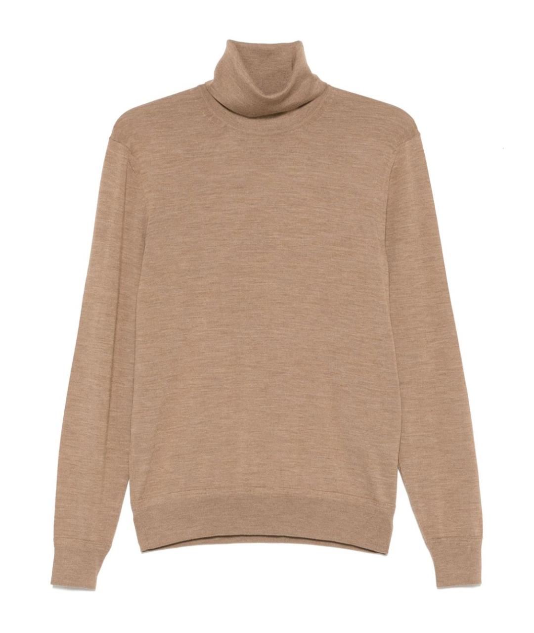 TOM FORD Бежевая шерстяная водолазка, фото 1