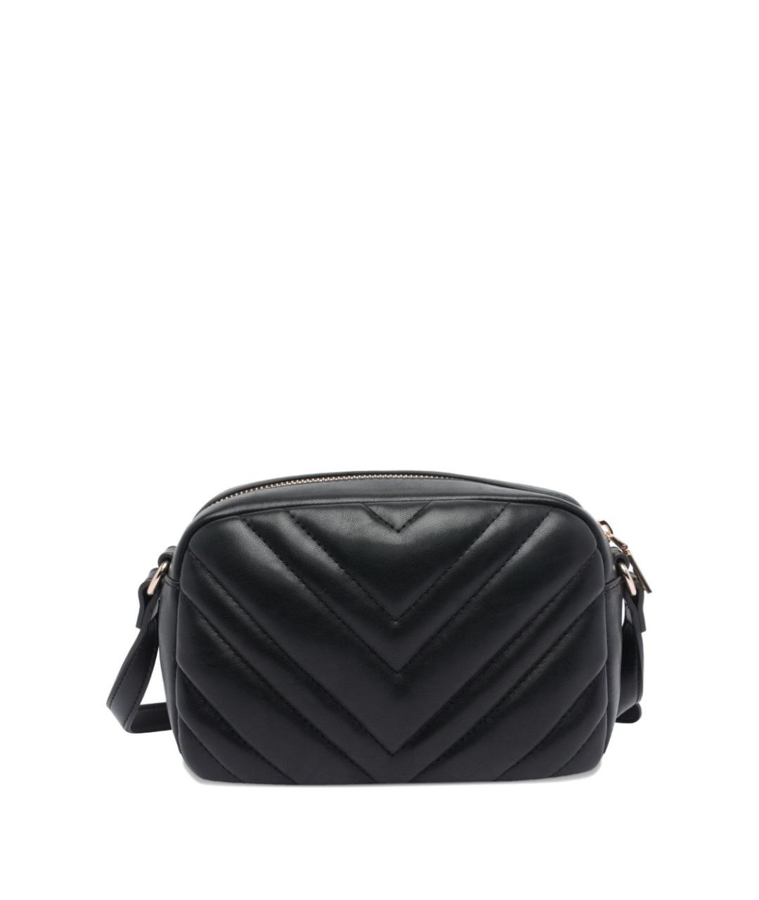 LIU JO Черная сумка через плечо из искусственной кожи, фото 2