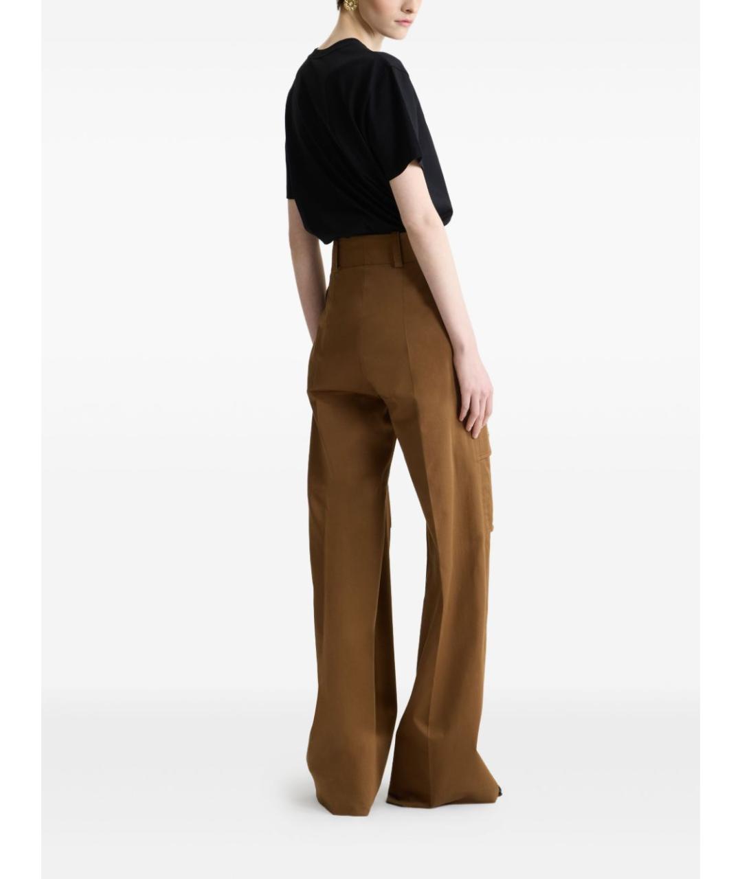 PATOU Черная хлопковая футболка, фото 2