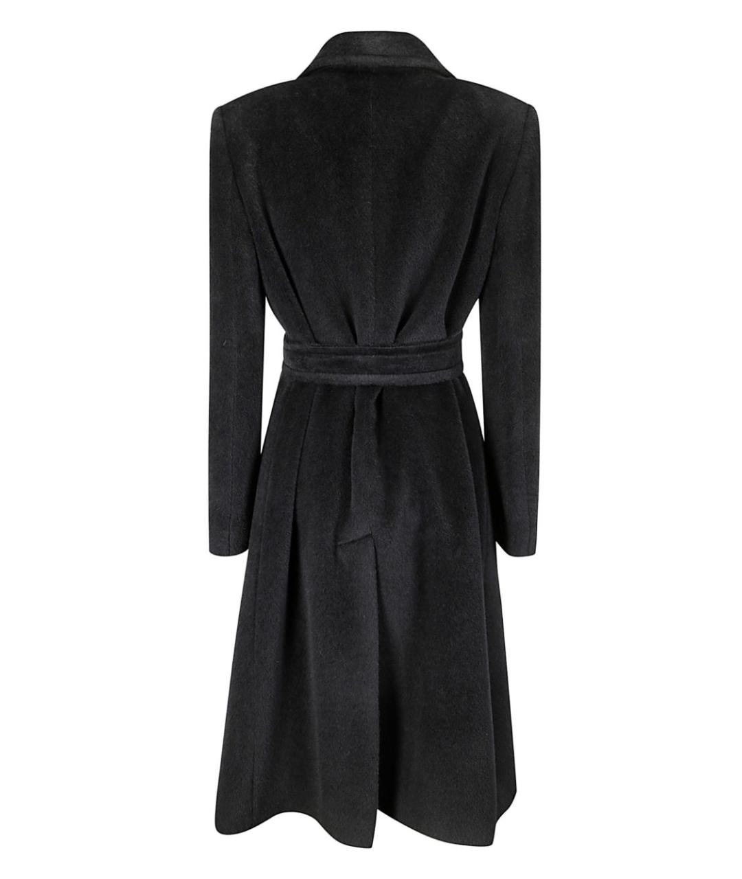 TAGLIATORE Черное шерстяное пальто, фото 3