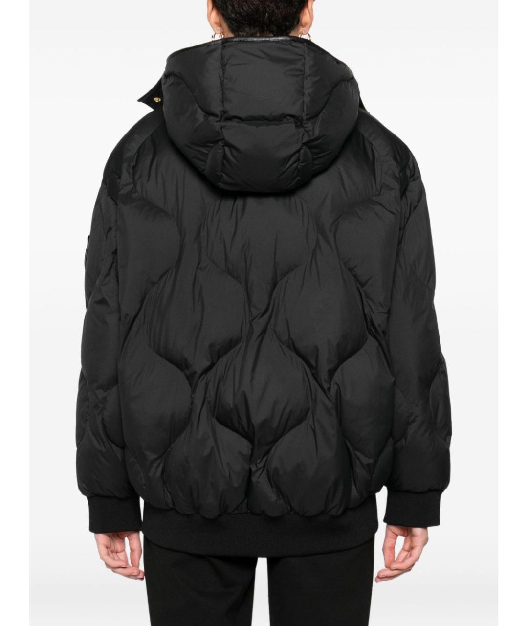 PINKO Черный полиамидовый пуховик, фото 5