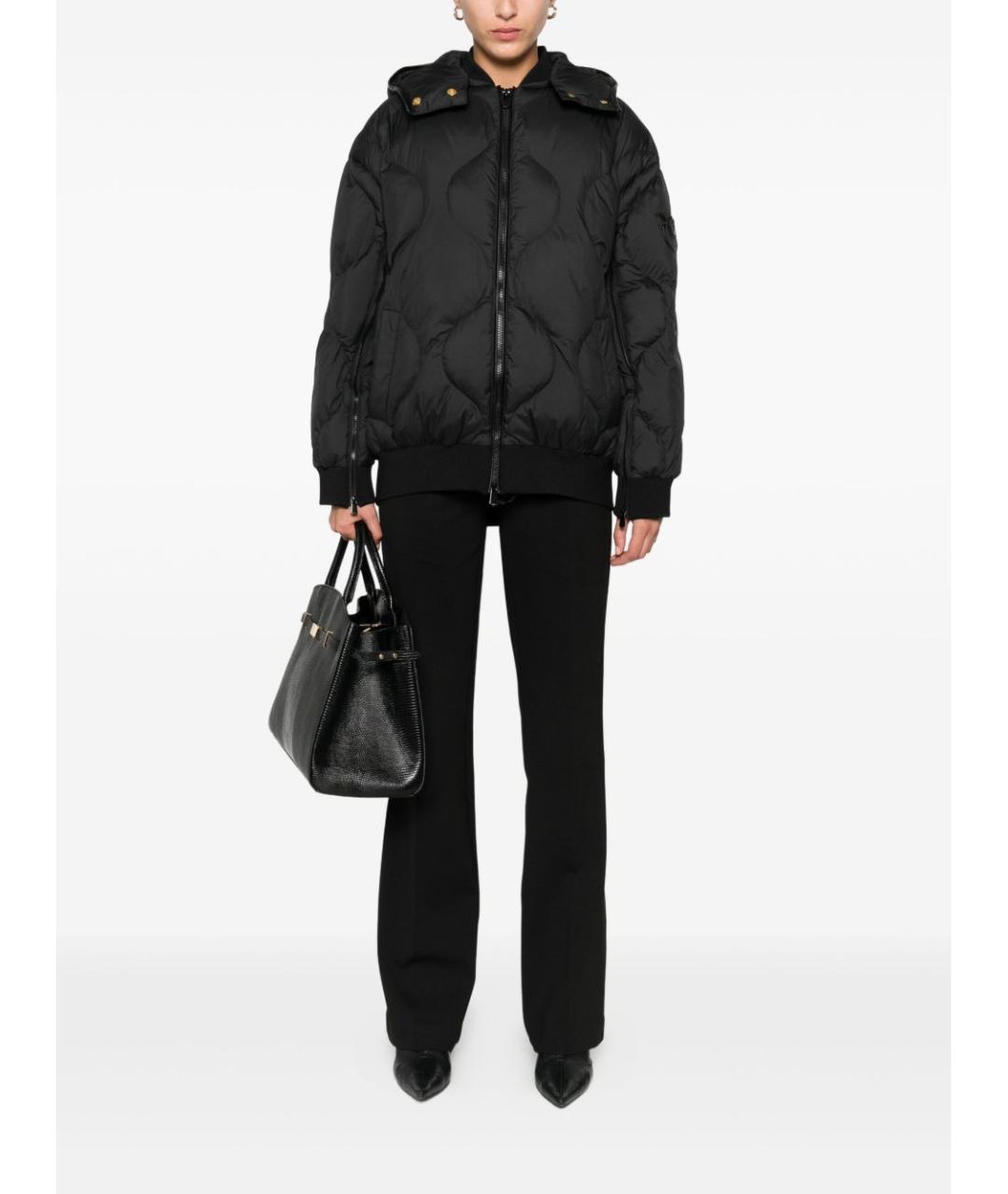 PINKO Черный полиамидовый пуховик, фото 2