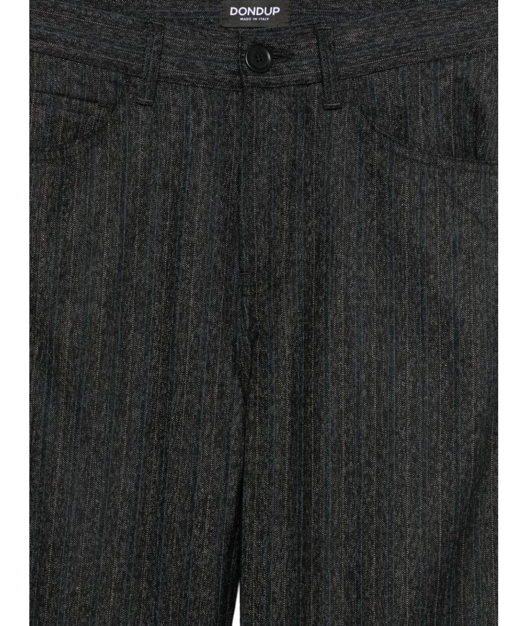 DONDUP Черные прямые джинсы, фото 2