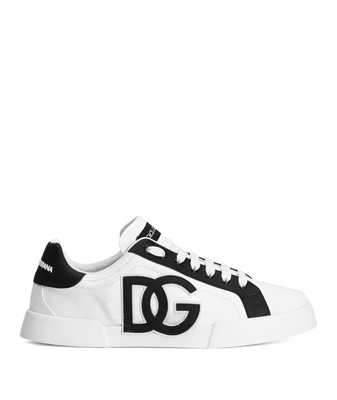 DOLCE&GABBANA Мульти кожаные низкие кроссовки / кеды, фото 1