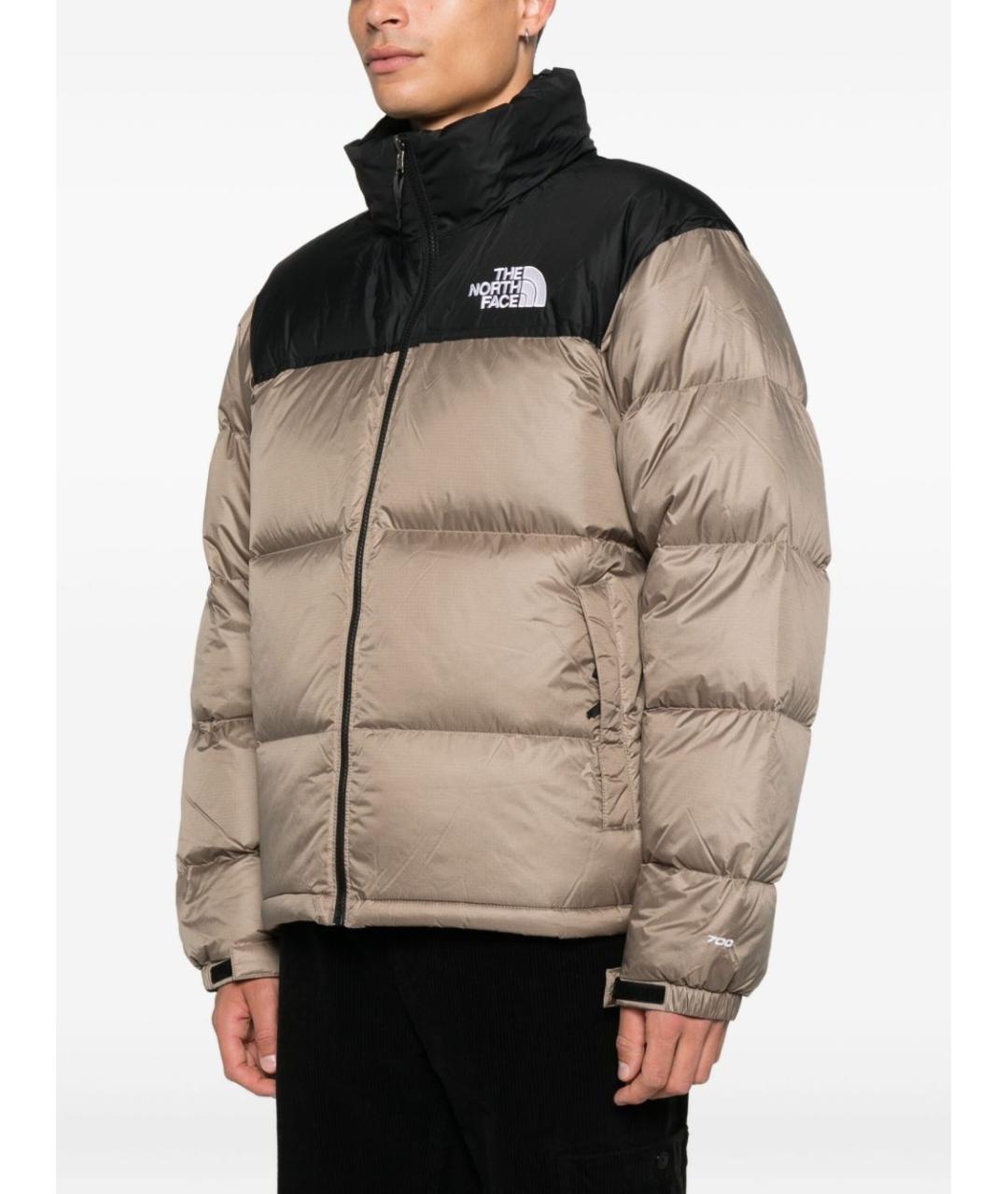 THE NORTH FACE Бежевая полиамидовая куртка, фото 4