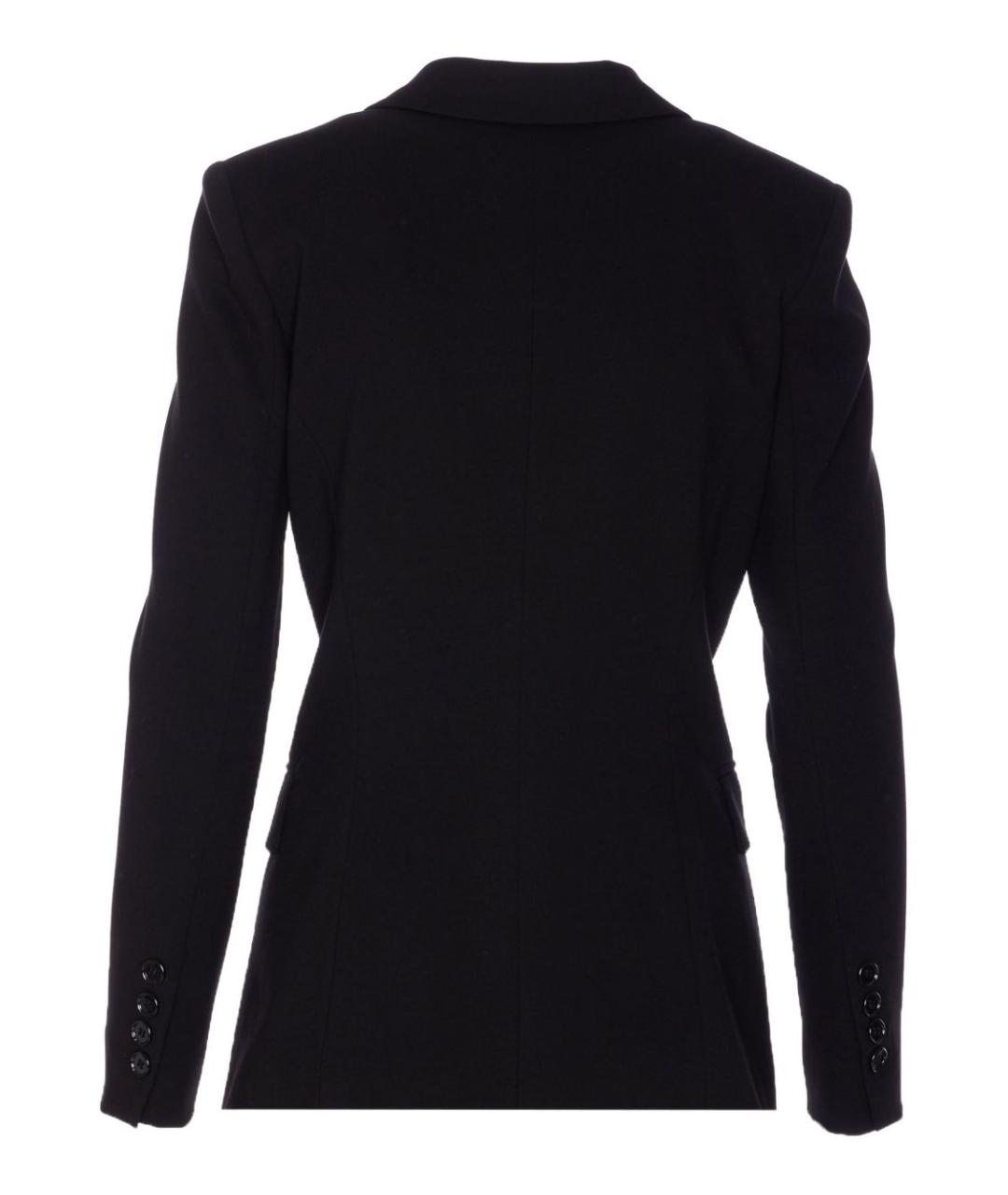 PINKO Черный вискозный жакет/пиджак, фото 3