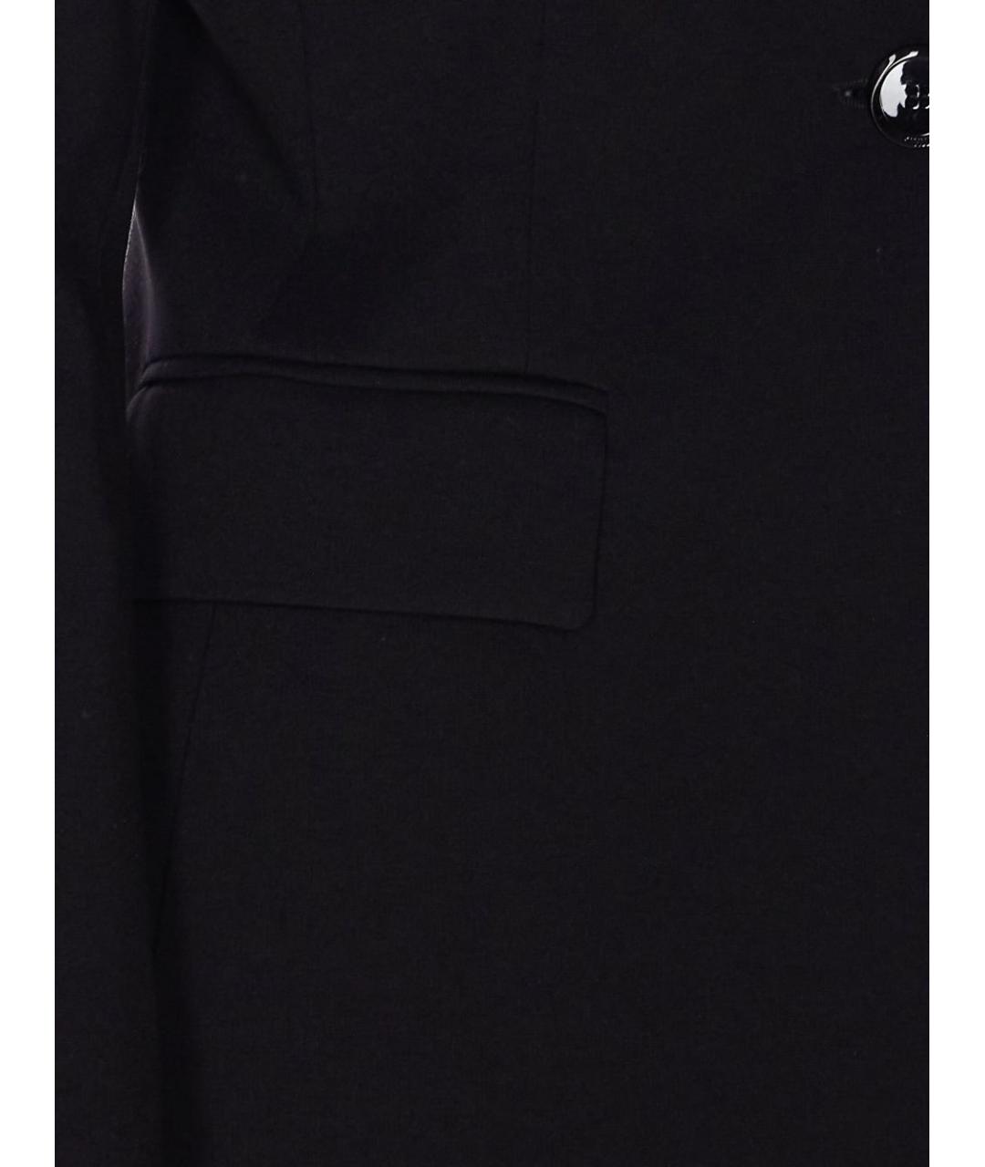 PINKO Черный вискозный жакет/пиджак, фото 4