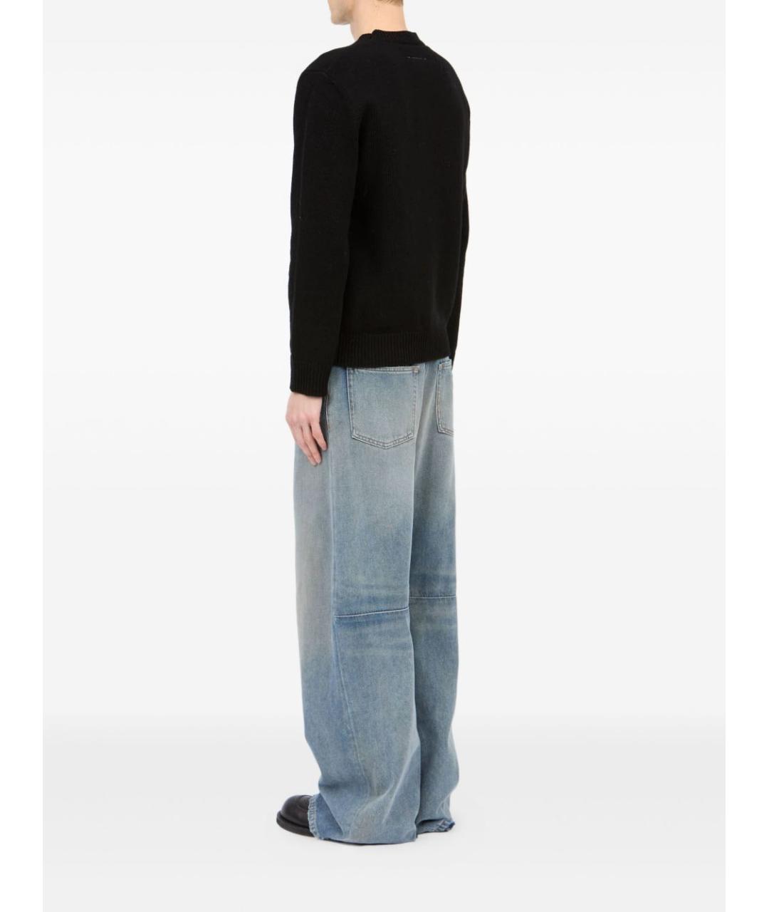 MM6 MAISON MARGIELA Черный шерстяной джемпер / свитер, фото 3