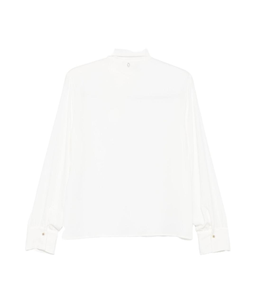 LIU JO Белая полиэстеровая рубашка, фото 2
