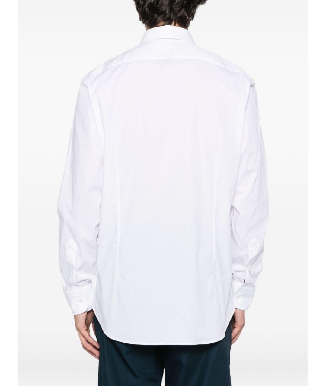 ETRO Белая хлопковая классическая рубашка, фото 2