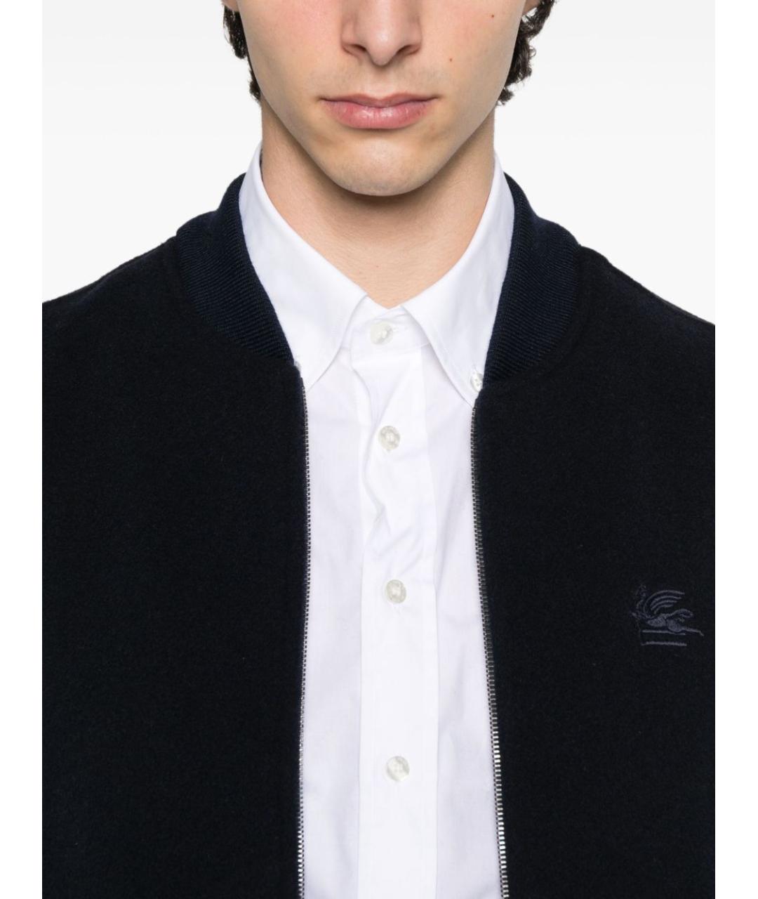 ETRO Белая хлопковая классическая рубашка, фото 5