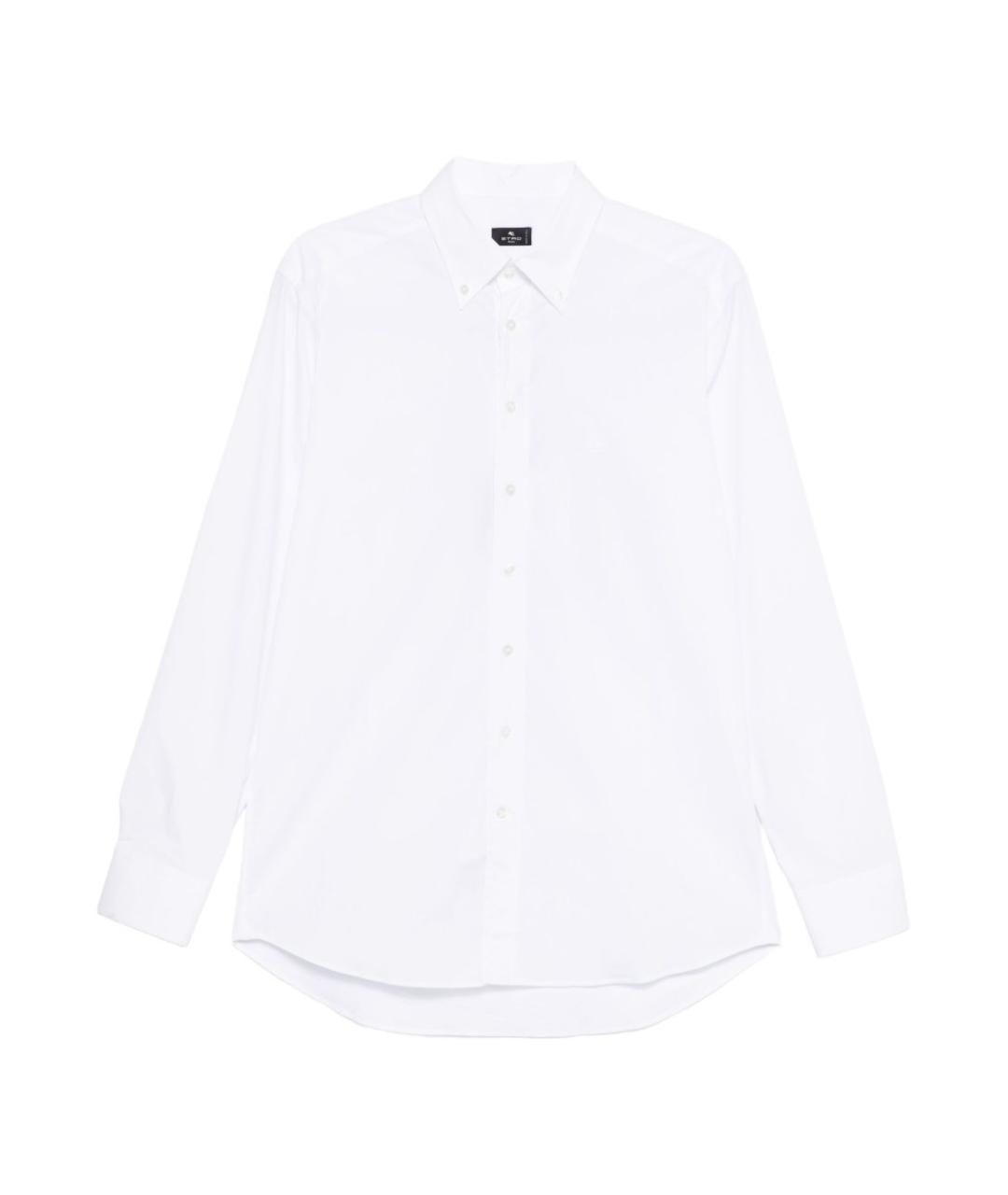 ETRO Белая хлопковая классическая рубашка, фото 1