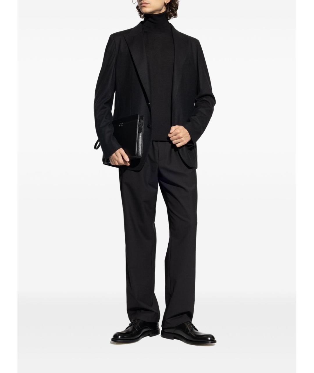 DOLCE&GABBANA Черная шерстяная водолазка, фото 3