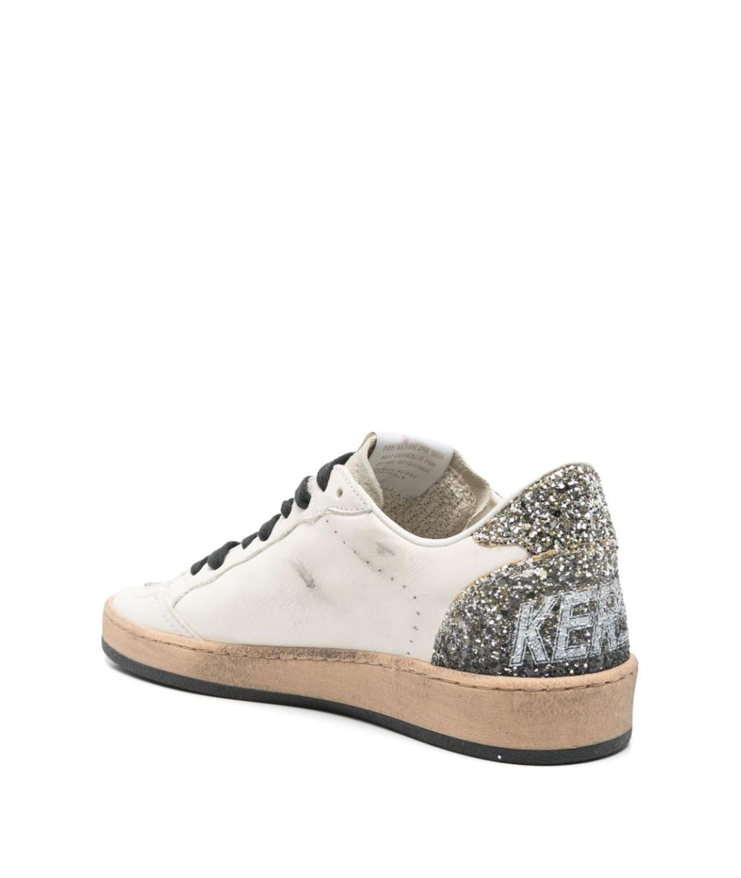 GOLDEN GOOSE DELUXE BRAND Белые кожаные кеды, фото 3
