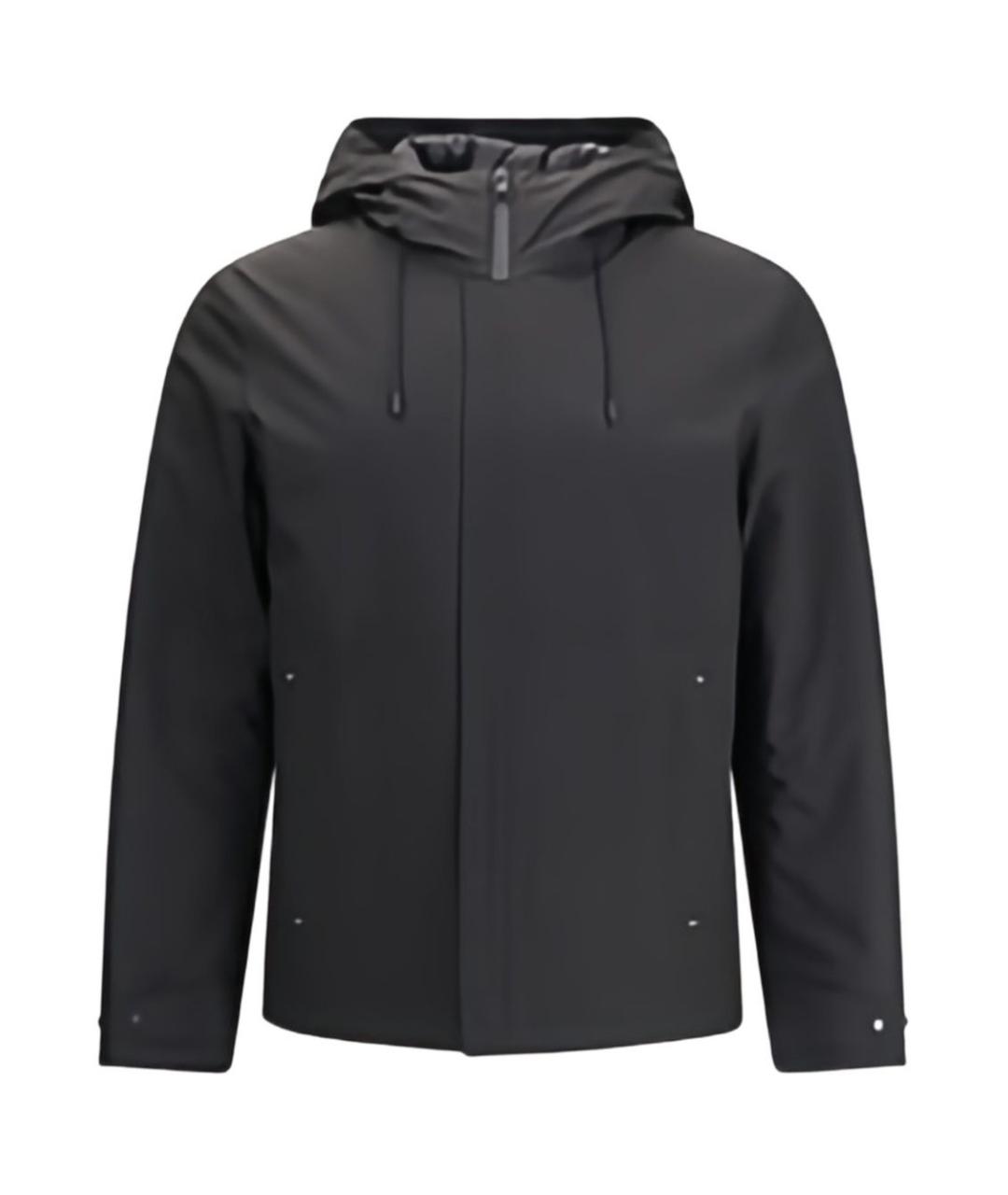 WOOLRICH Черная полиамидовая куртка, фото 1