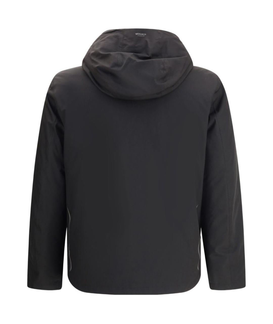 WOOLRICH Черная полиамидовая куртка, фото 4
