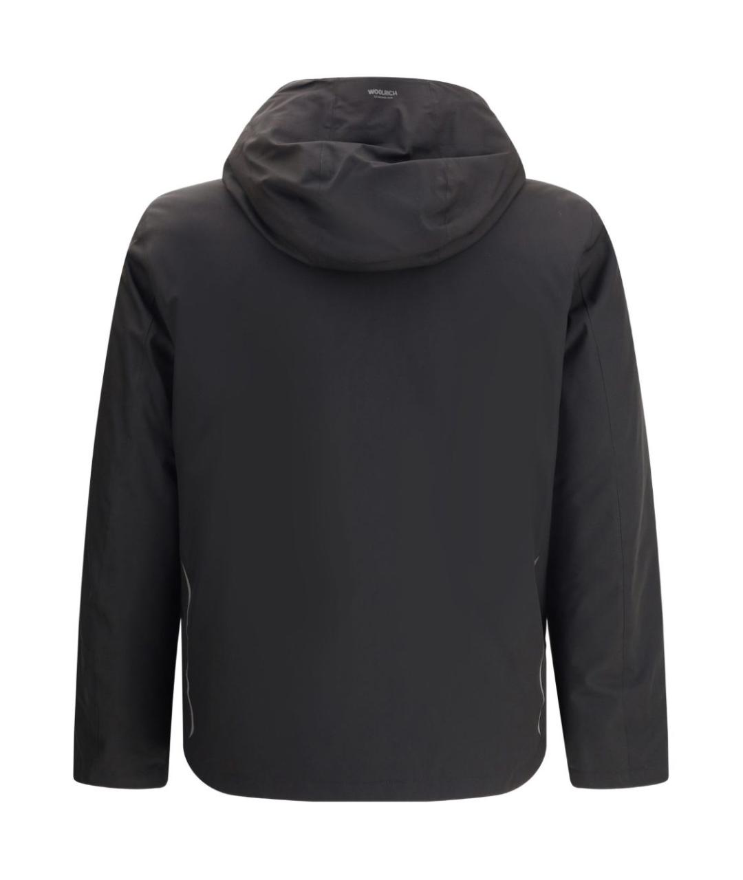 WOOLRICH Черная полиамидовая куртка, фото 5