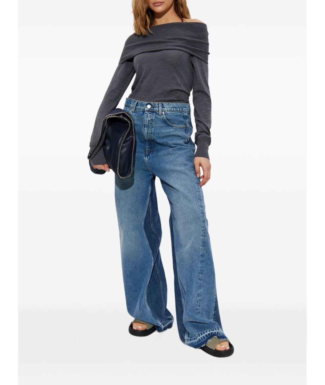 STELLA MCCARTNEY Серый шерстяной джемпер / свитер, фото 5