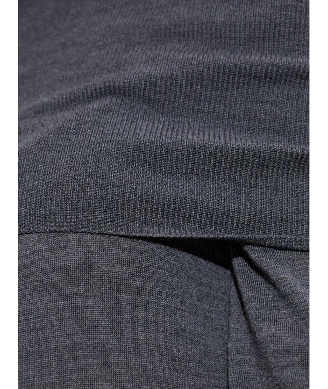 STELLA MCCARTNEY Серый шерстяной джемпер / свитер, фото 3