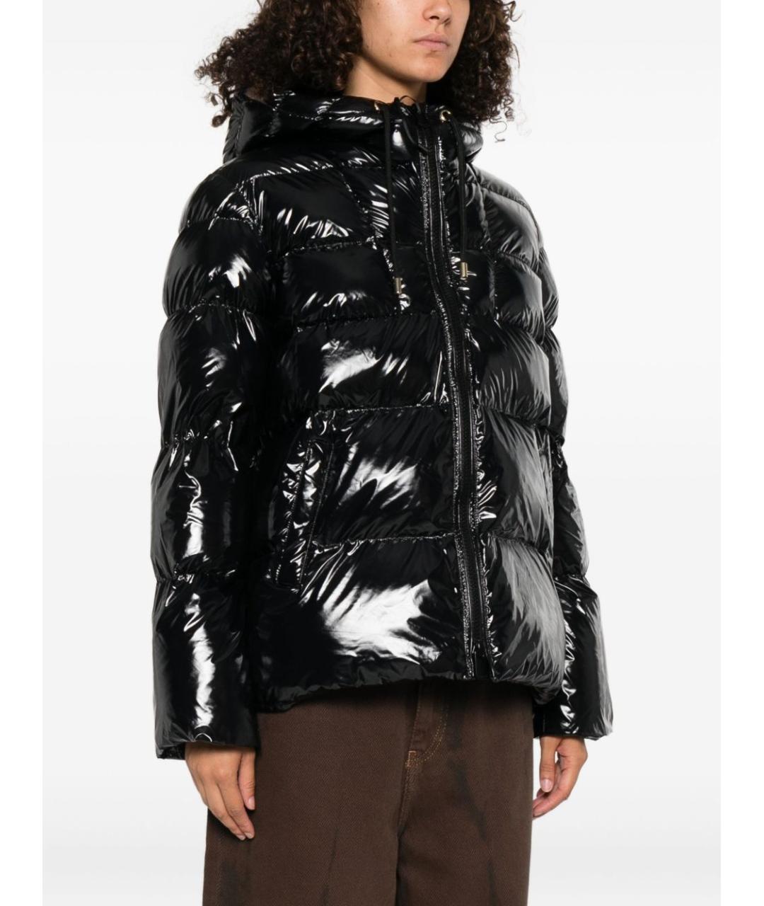 PINKO Черная полиамидовая куртка, фото 5