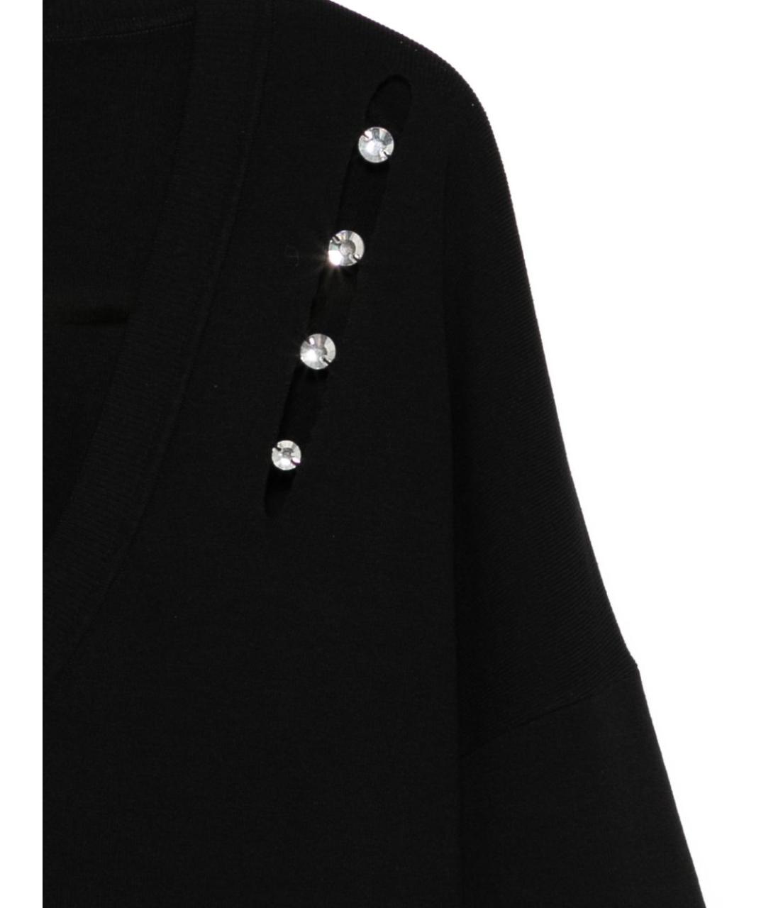 LIU JO Черный вискозный джемпер / свитер, фото 3