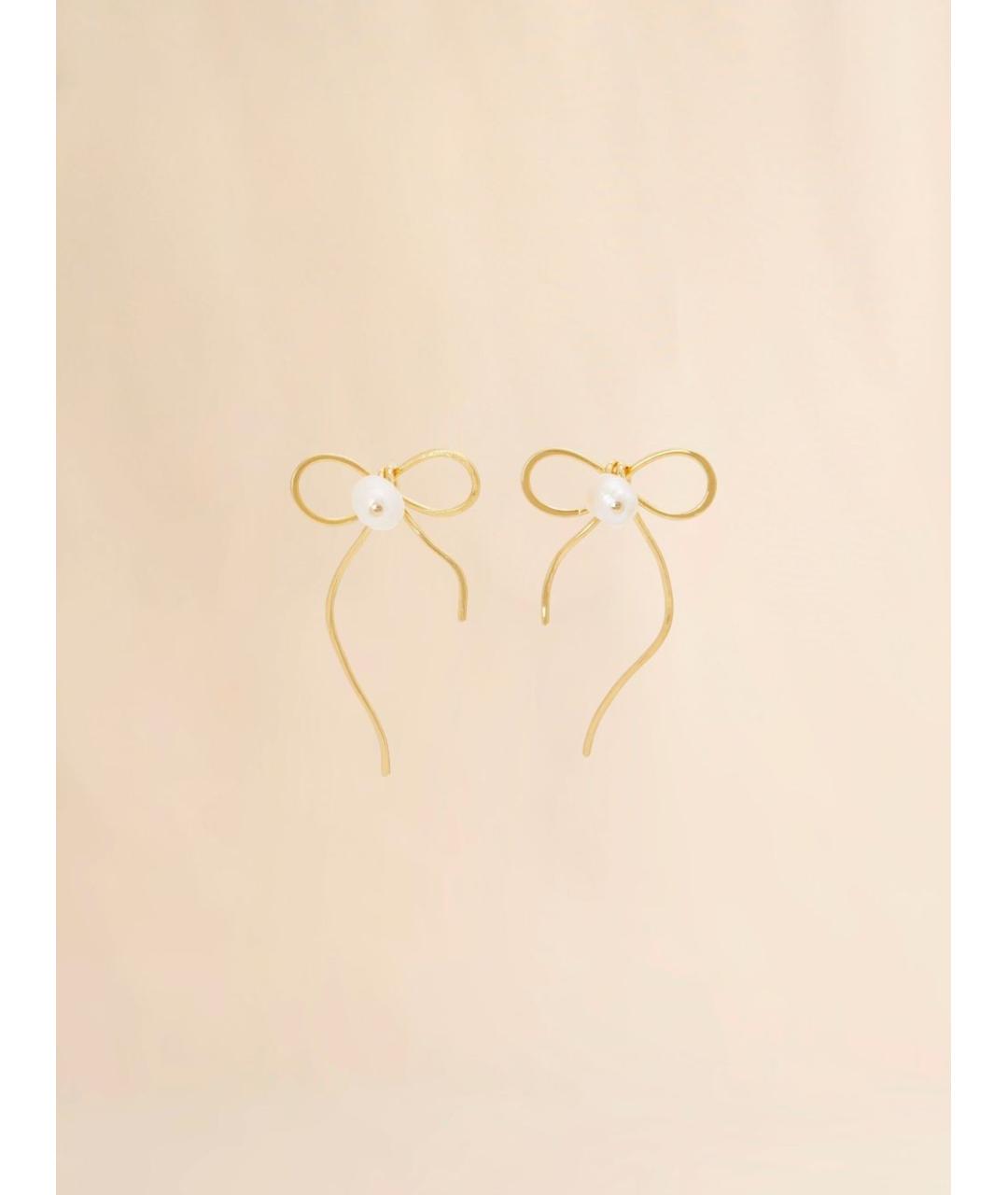 MARNI Золотые латунные серьги, фото 3