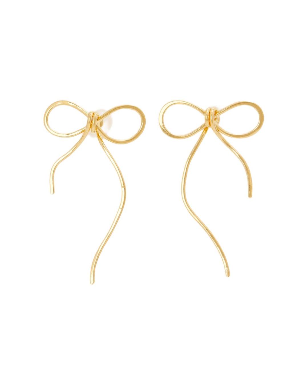 MARNI Золотые латунные серьги, фото 1