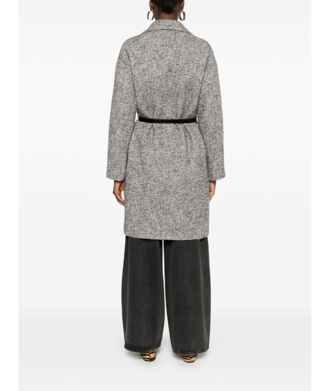 LIU JO Серое пальто, фото 4