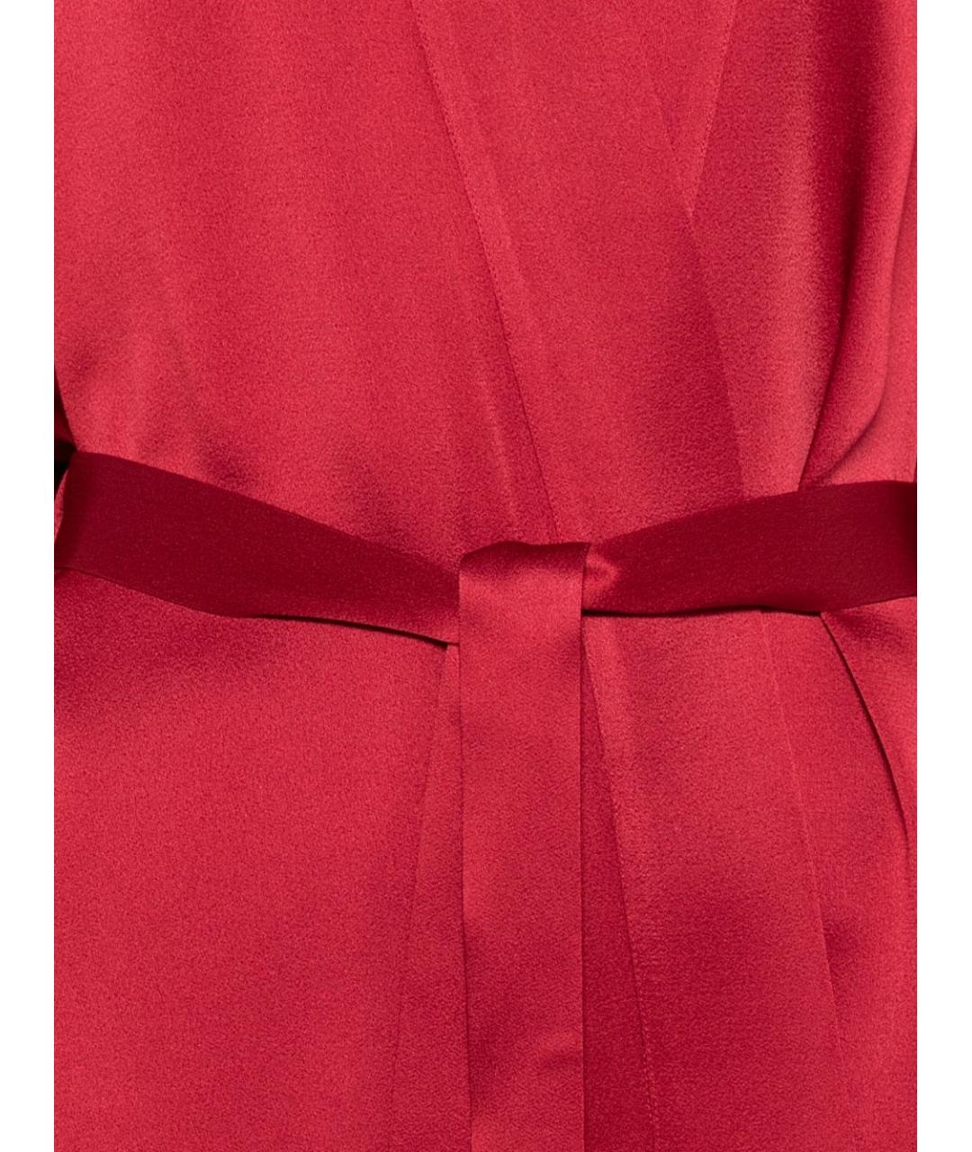 ANTONELLI FIRENZE Красный ацетатный жакет/пиджак, фото 2