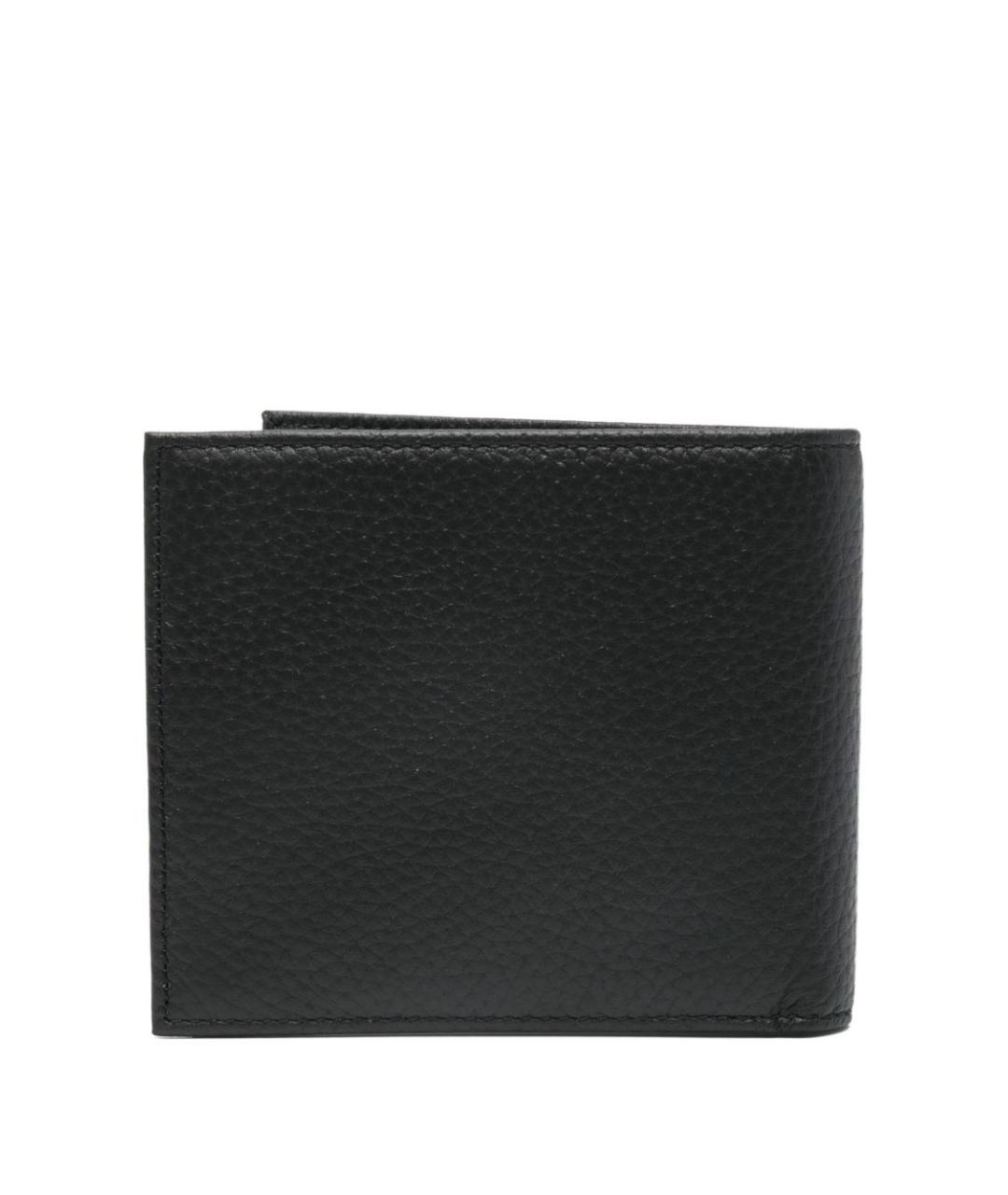 JOHN RICHMOND Черный кожаный кошелек, фото 2