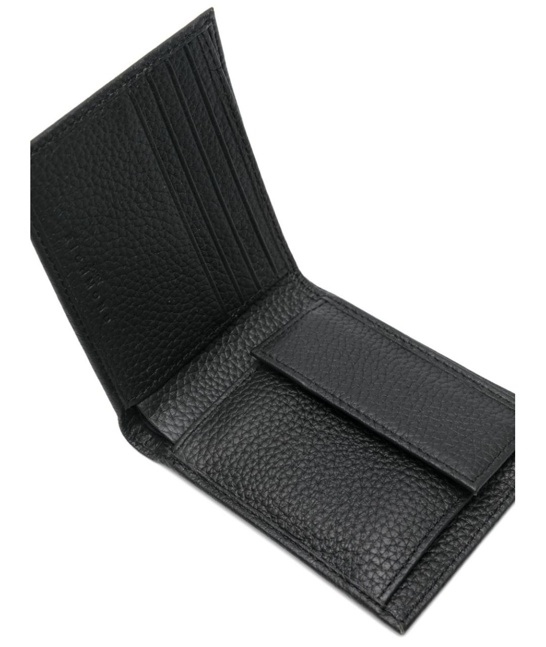 JOHN RICHMOND Черный кожаный кошелек, фото 3