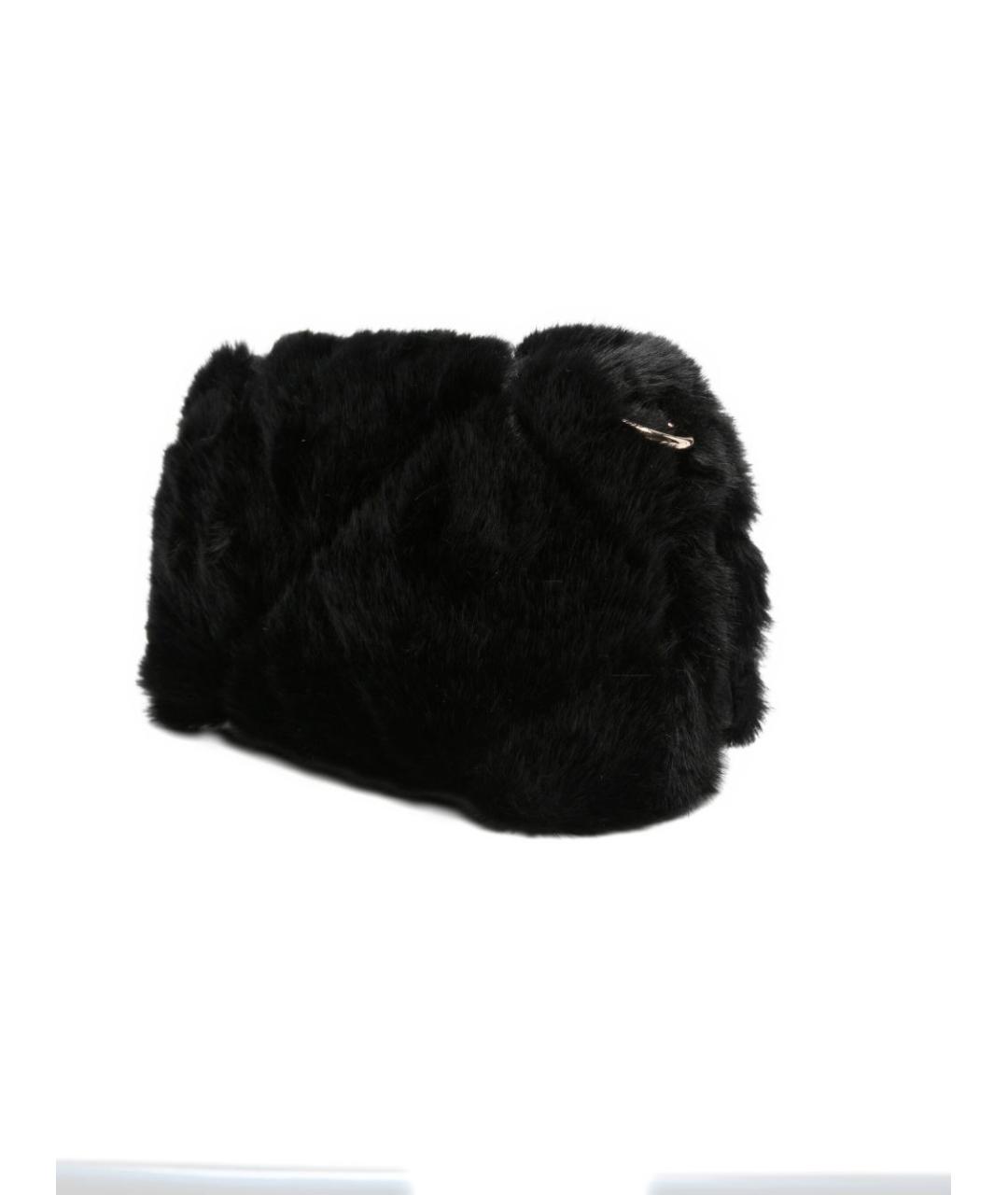 LIU JO Черная синтетическая сумка через плечо, фото 2