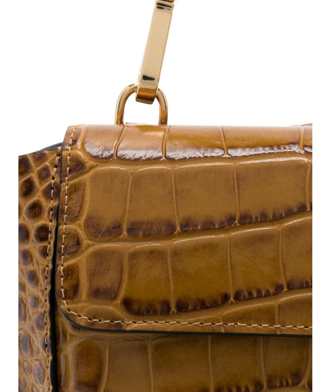 WANDLER Бежевая кожаная сумка тоут, фото 3