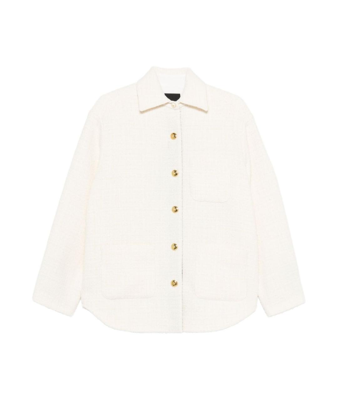 PINKO Белая полиэстеровая куртка, фото 1