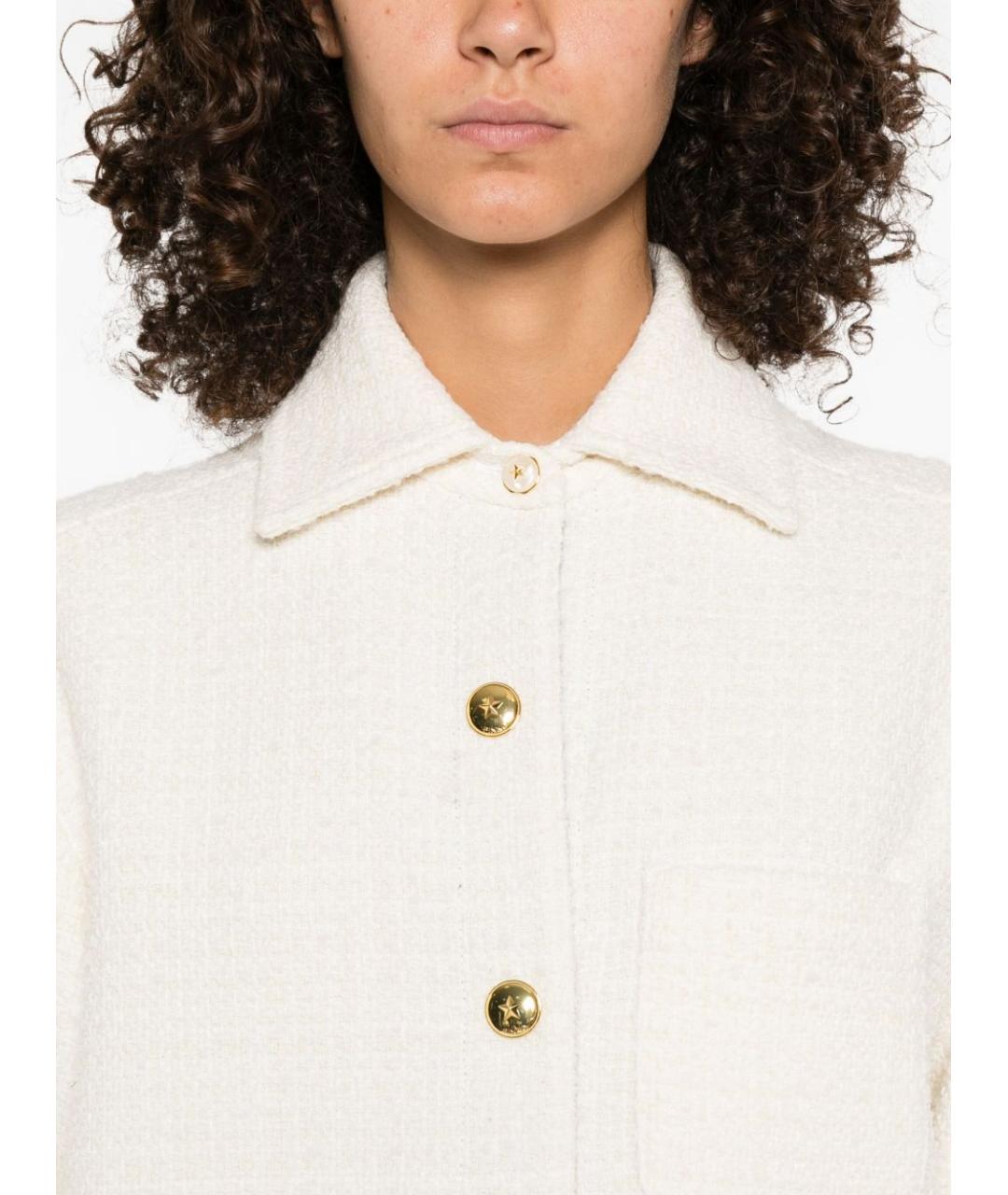 PINKO Белая полиэстеровая куртка, фото 5