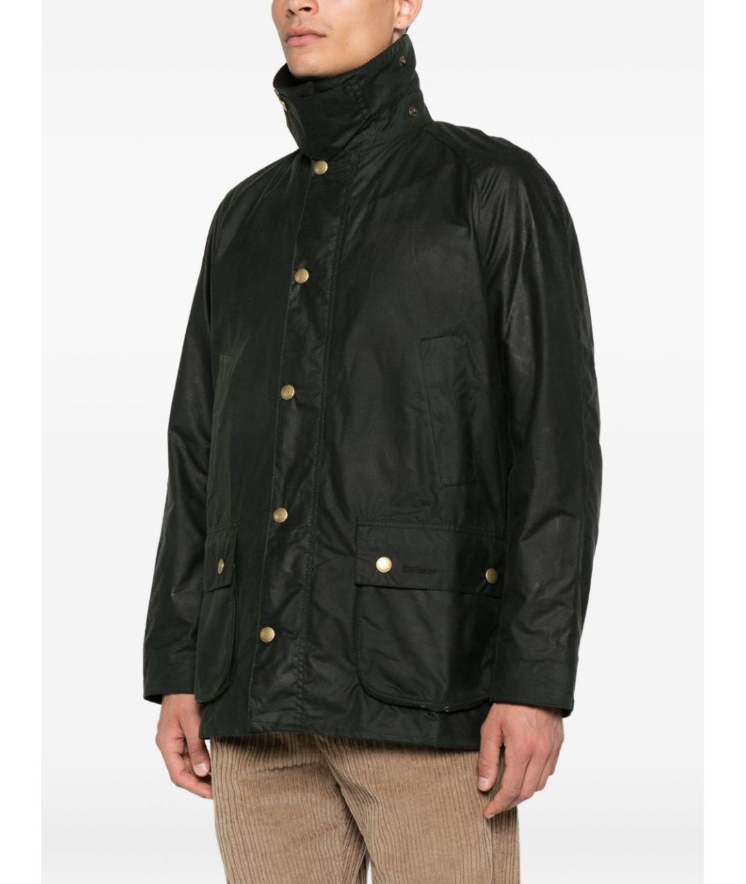 BARBOUR Зеленая полиэстеровая куртка, фото 2