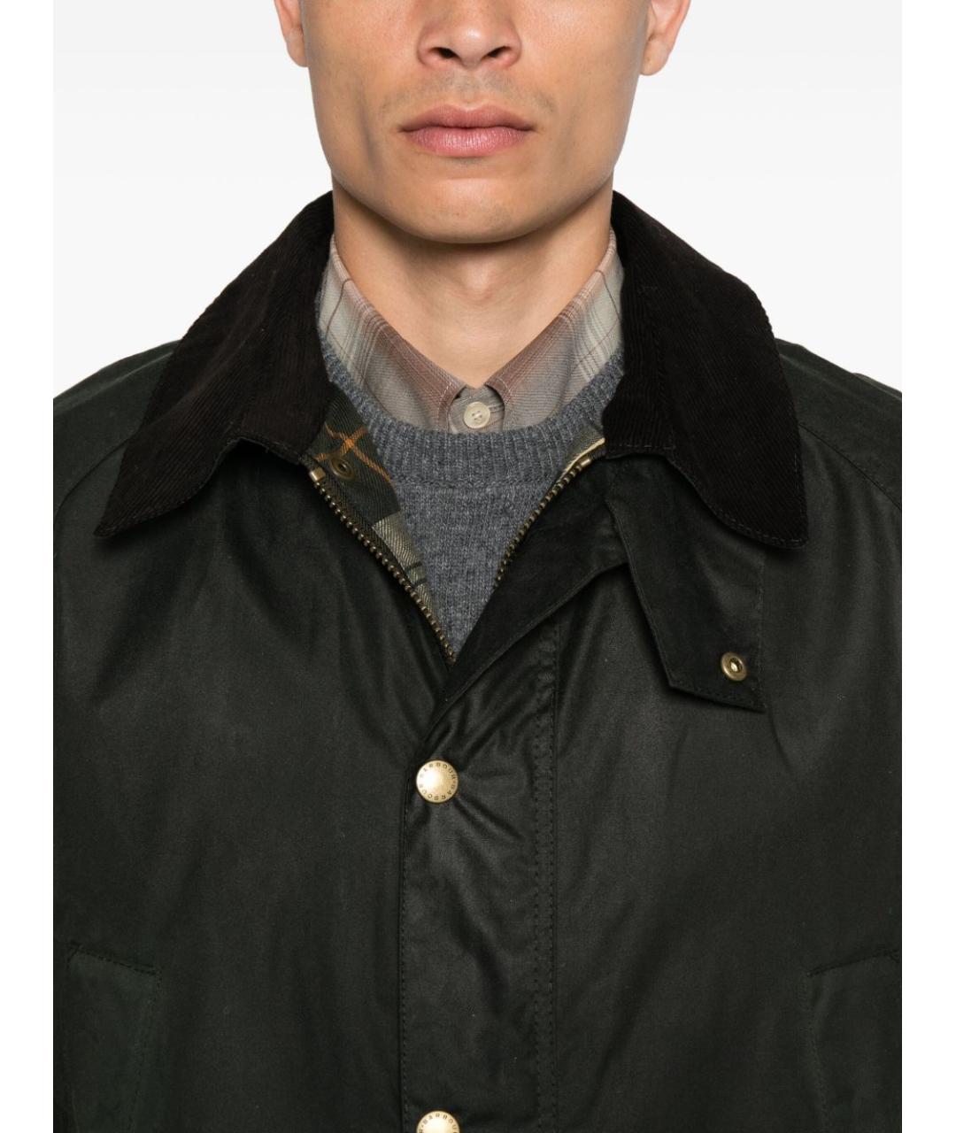 BARBOUR Зеленая полиэстеровая куртка, фото 3