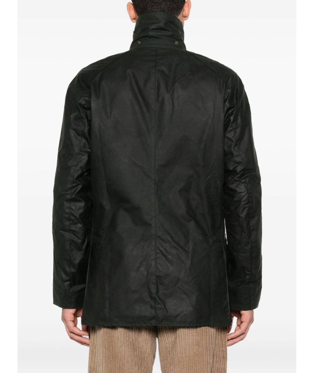 BARBOUR Зеленая полиэстеровая куртка, фото 4