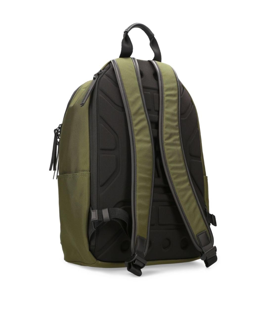 PREMIATA Зеленый тканевый рюкзак, фото 2