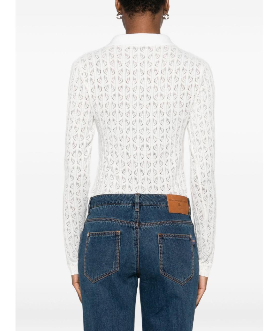 PINKO Белое полиамидовое боди, фото 3