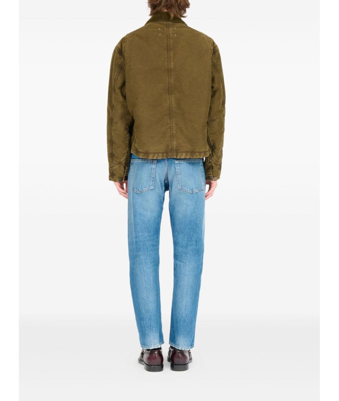 MAISON MARGIELA Хаки хлопковая куртка, фото 7
