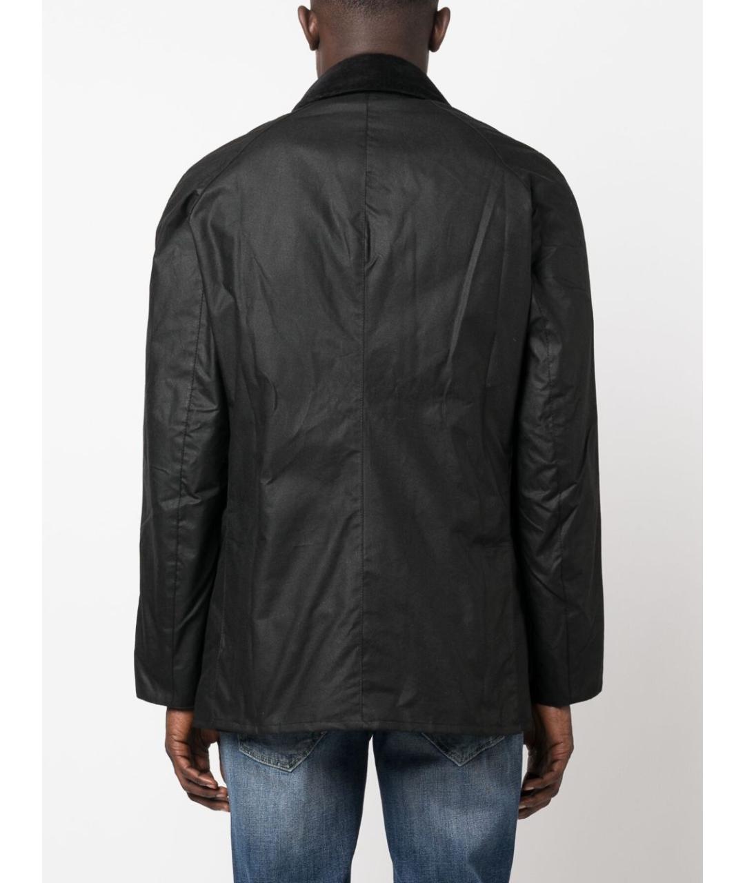 BARBOUR Черная хлопковая куртка, фото 5