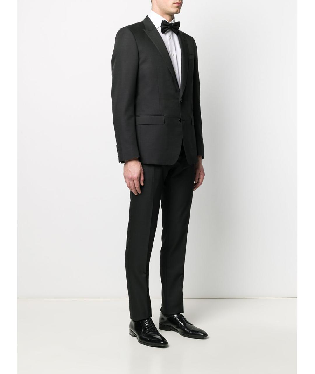 DOLCE&GABBANA Черный классический костюм, фото 8