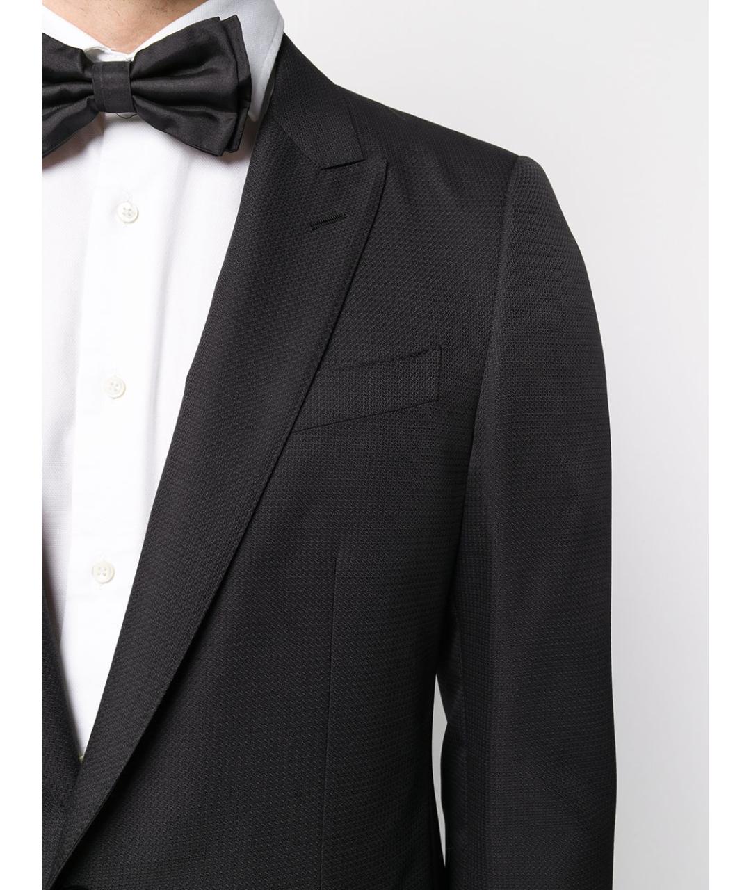 DOLCE&GABBANA Черный классический костюм, фото 5