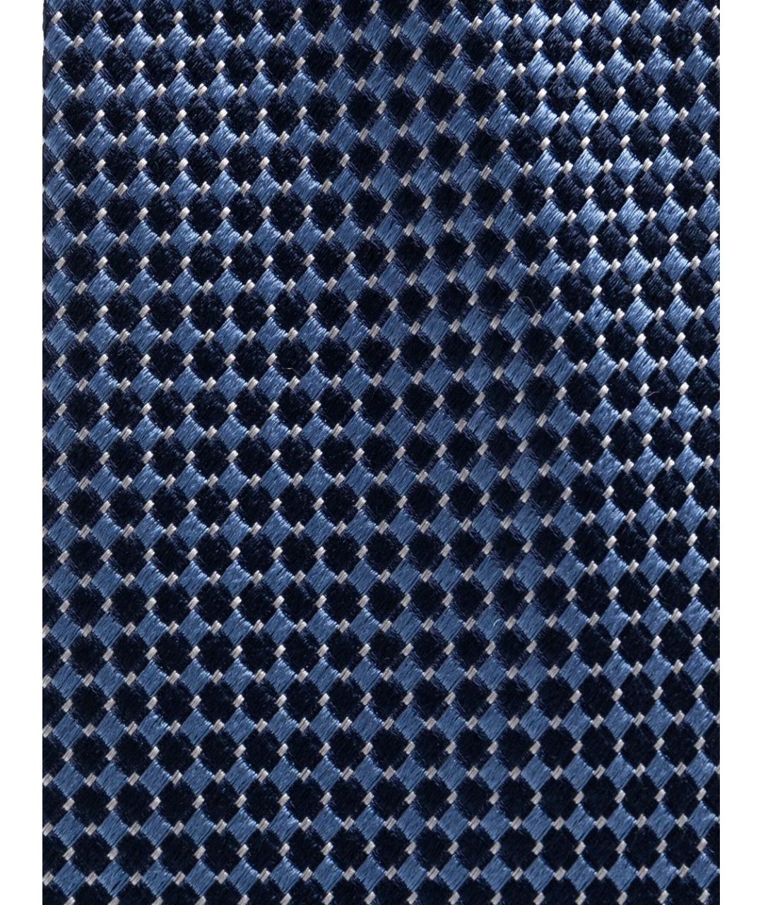 CORNELIANI Синий шелковый галстук, фото 2