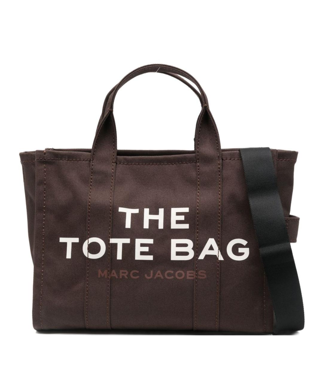MARC JACOBS Коричневая тканевая сумка тоут, фото 1