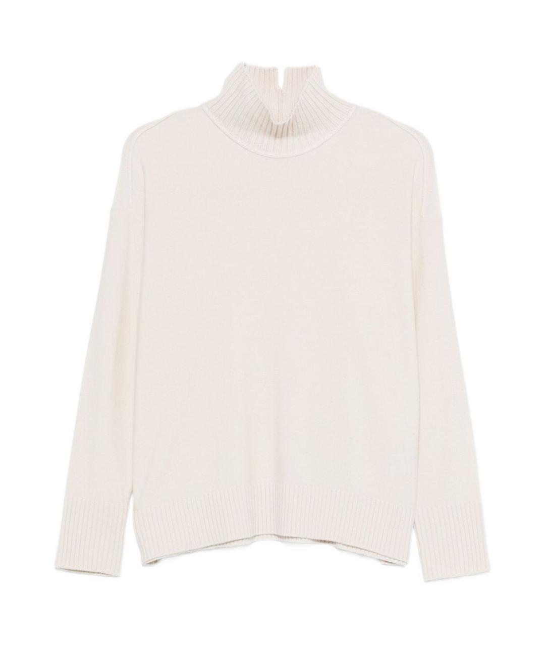 ANTONELLI FIRENZE Белый шерстяной джемпер / свитер, фото 1