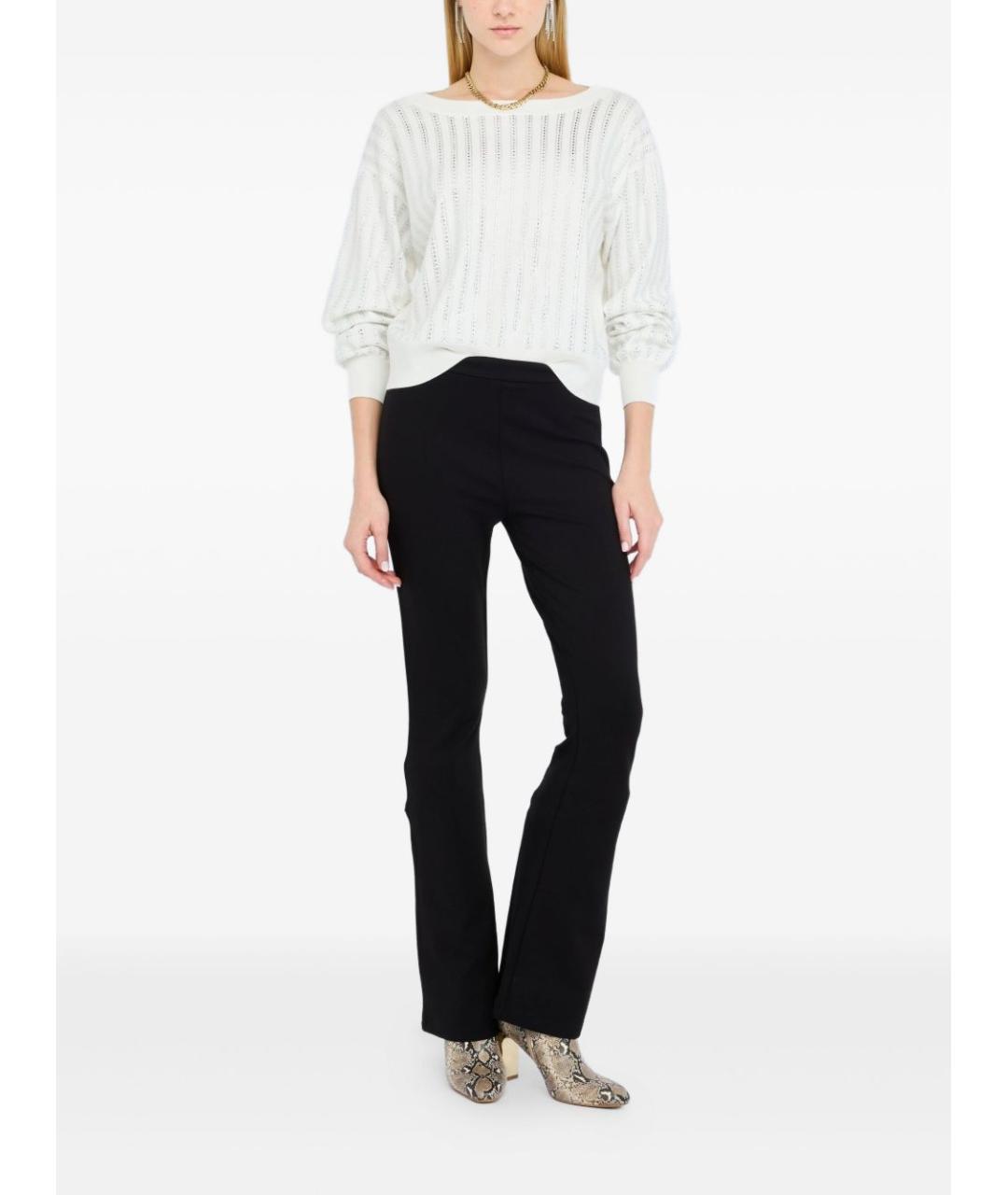 LIU JO Белый вискозный джемпер / свитер, фото 5