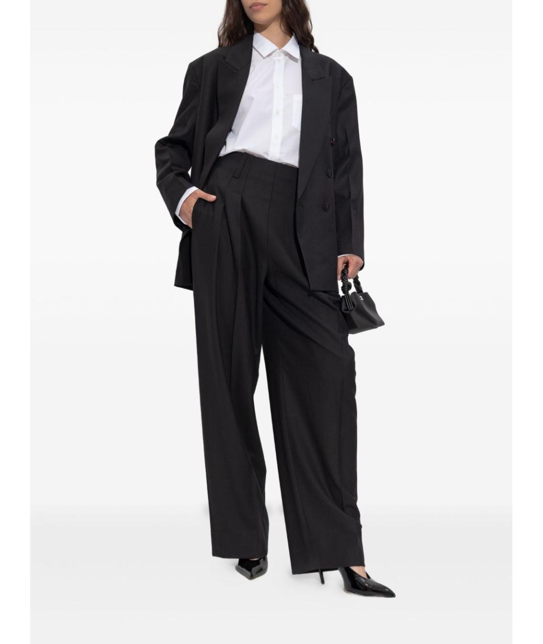 VICTORIA BECKHAM Белая хлопковая рубашка, фото 3