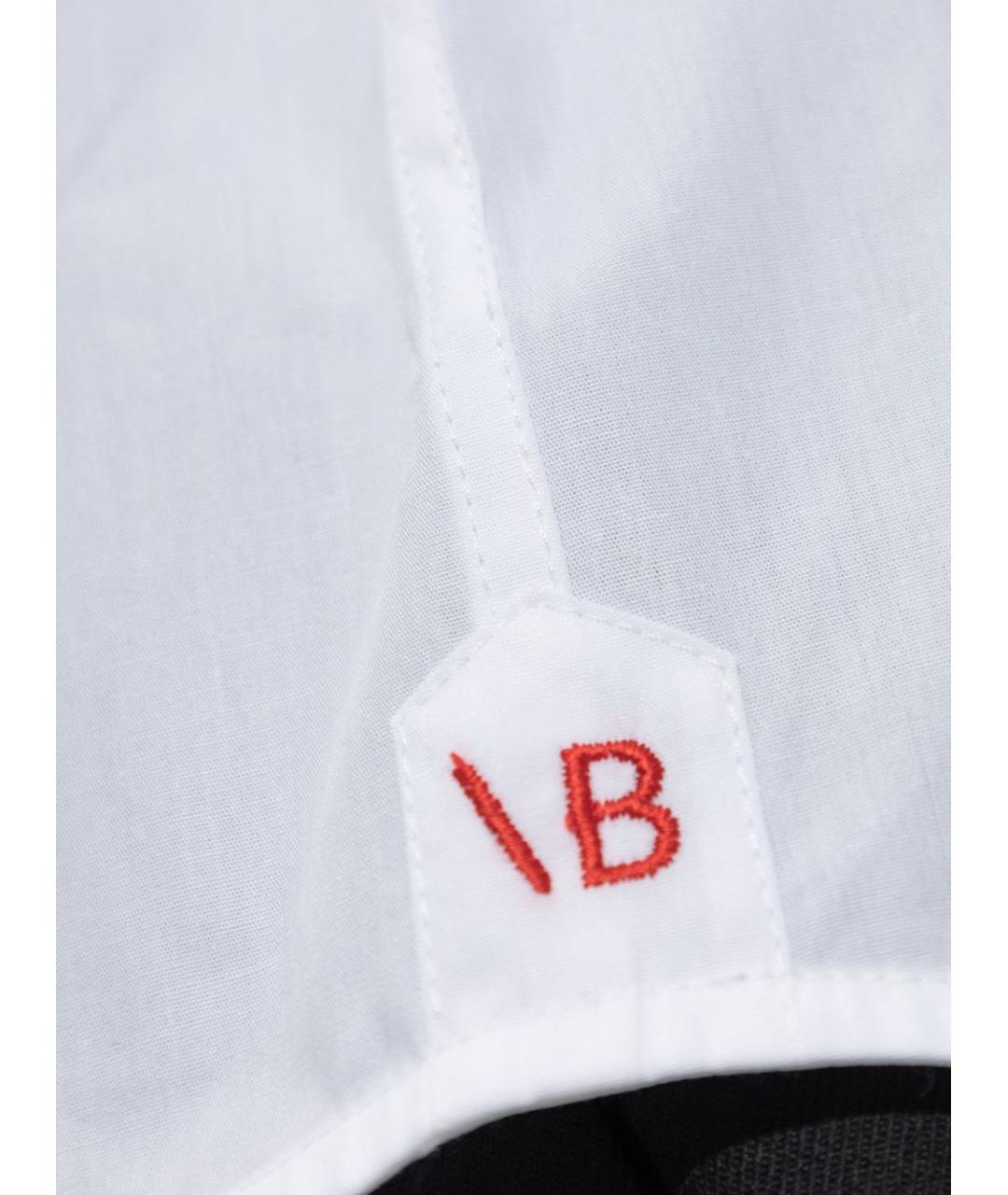 VICTORIA BECKHAM Белая хлопковая рубашка, фото 5